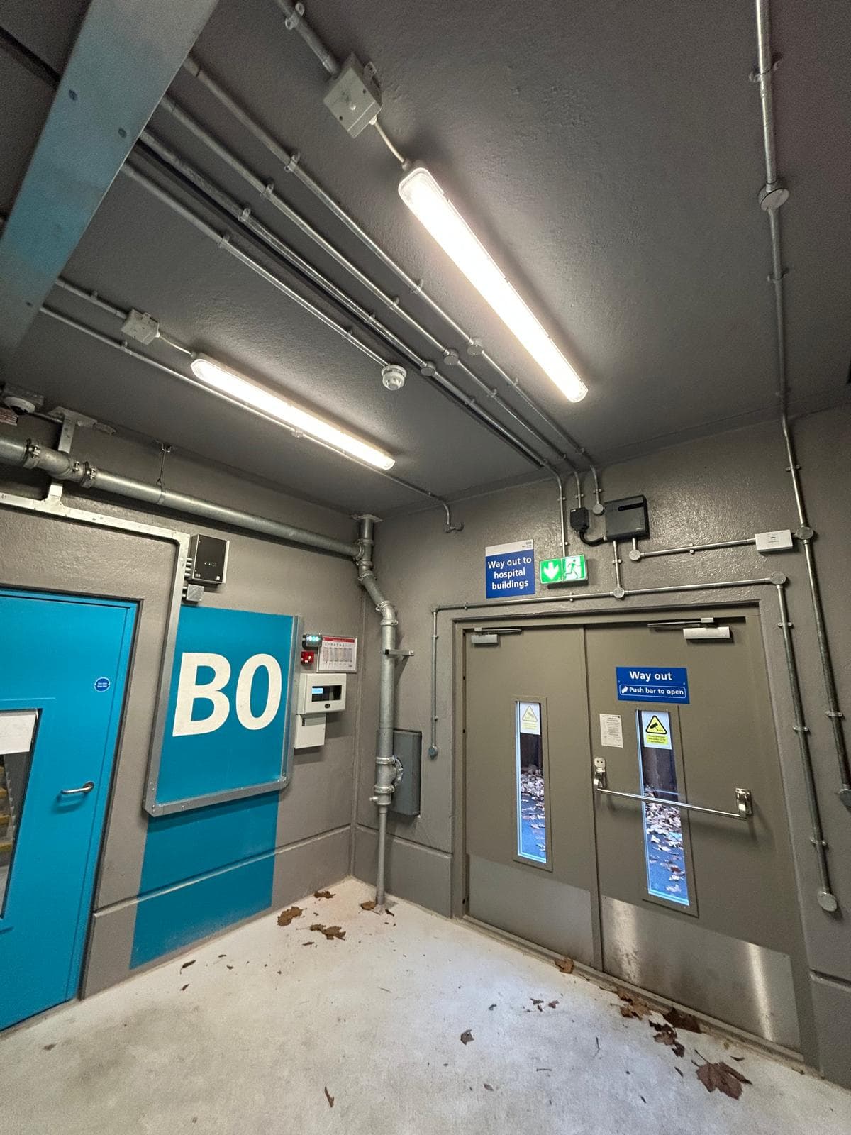 Whipps Cross Hospital electrical installation